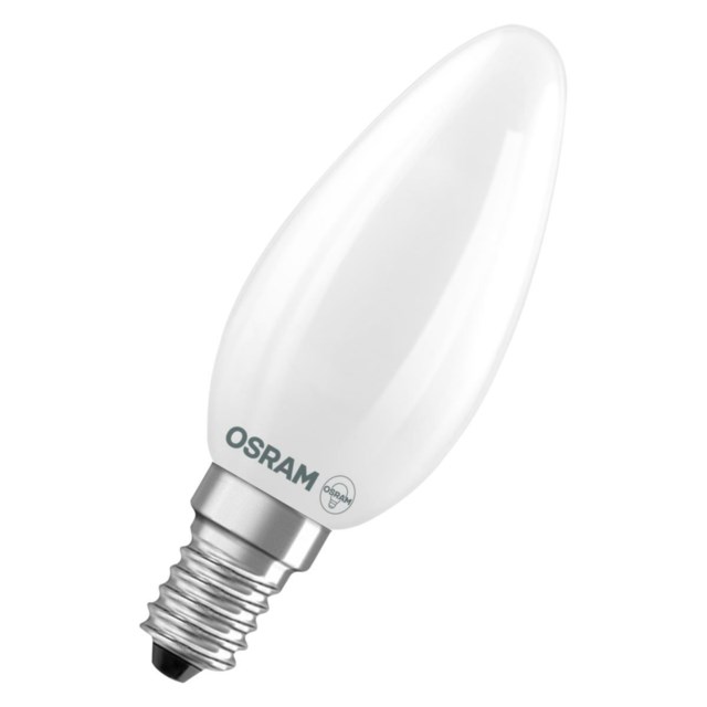 LED-lampa Osram E14 Kronljus Dimbar, 3,4W, 470lm, 2700K - 1