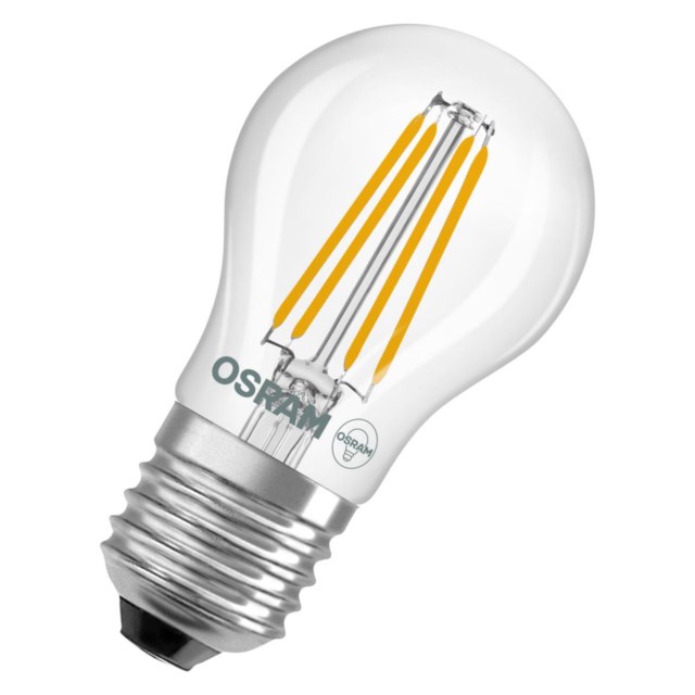 LED-lampa Osram Filament E27 3.4W 470lm, dimbar, 2700K varmvit - 1