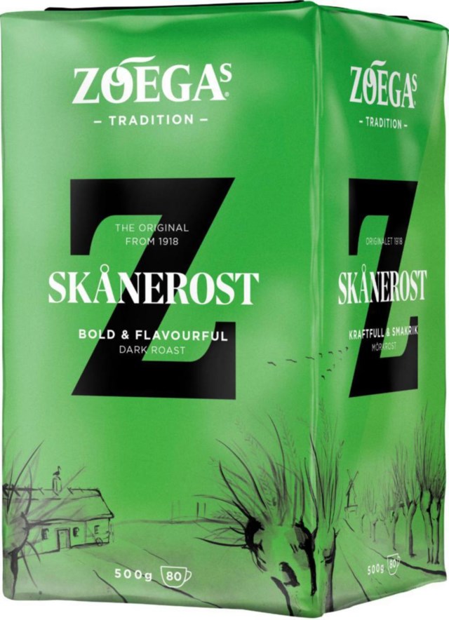 Kaffe Zoégas Skånerost Tradition 500 g - 500g - 1