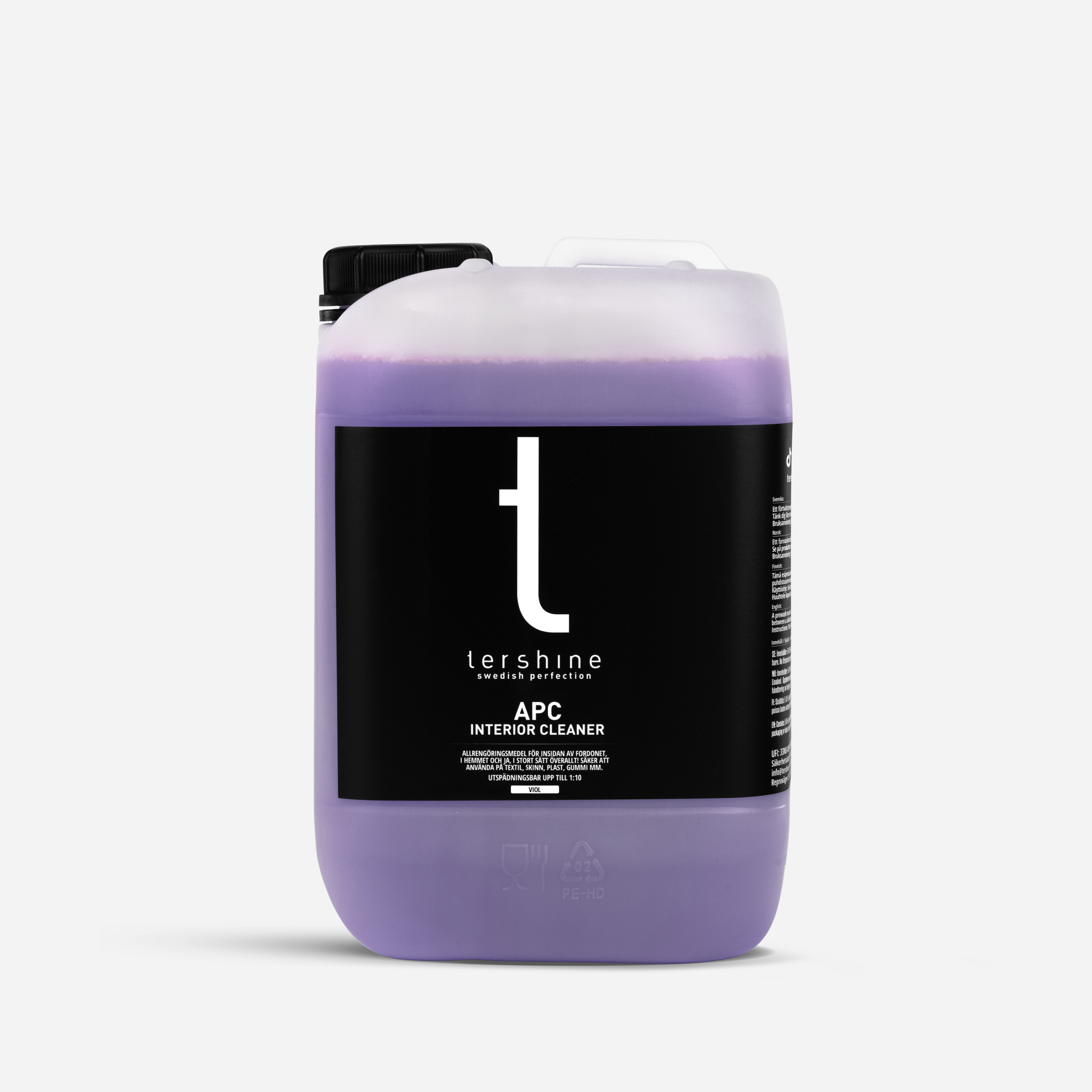 Allrengöring Tershine APC Viol, plantbaserad, 5 liter - Städ & Hygien - Rengöringsmedel & Städkem - Bilrengöring