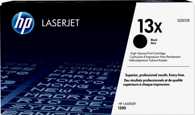 Lasertoner Hp 13X Svart - 1