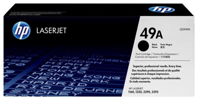 Lasertoner HP Q5949A 49A svart - 1