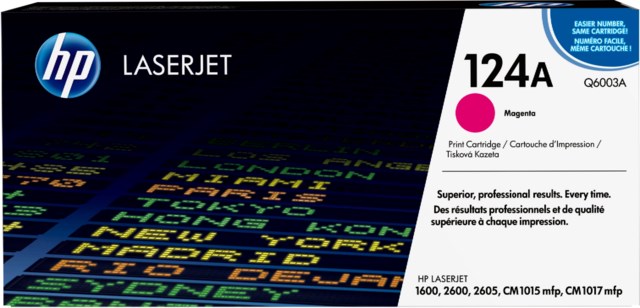 Lasertoner HP Q6003A 124A magenta - 1