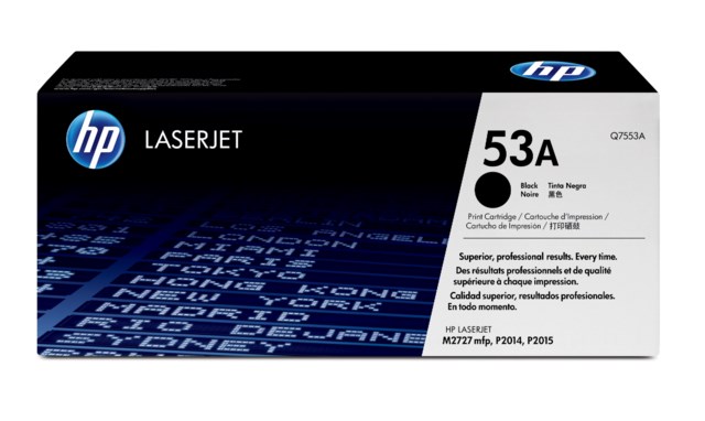 Lasertoner HP Q7553A 53A svart - 1
