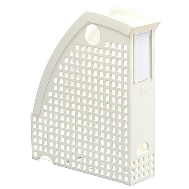 Tidskriftsamlare Trend Vit - 244x74x305mm - 1