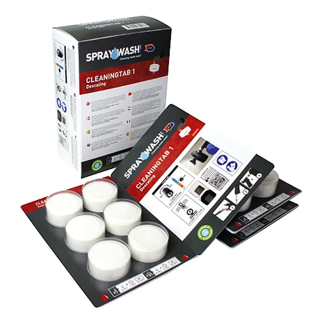 Rengöringstabletter Spraywash 1 Periodisk Avkalk OP 14st/fp - 1