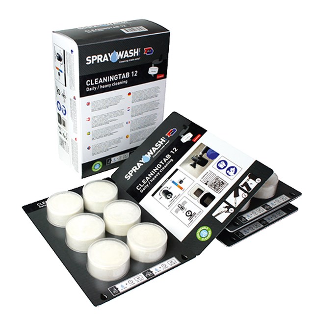 Rengöringstabletter Spraywash 12 Grov & Industri 14st/fp - 1
