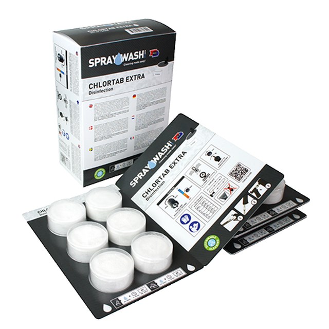 Rengöringstabletter Spraywash klor 14st/fp - 1