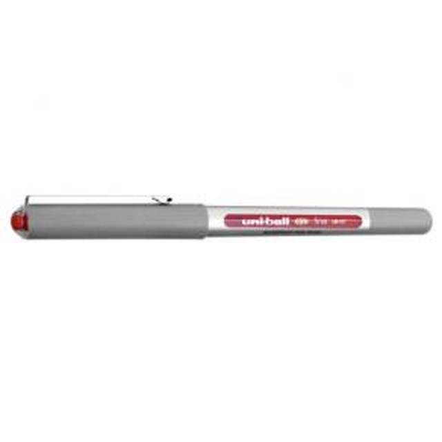 Penna Roller Uni-Ball Micro UB-150 0,5 röd 12st/fp - 0,5mm - 1