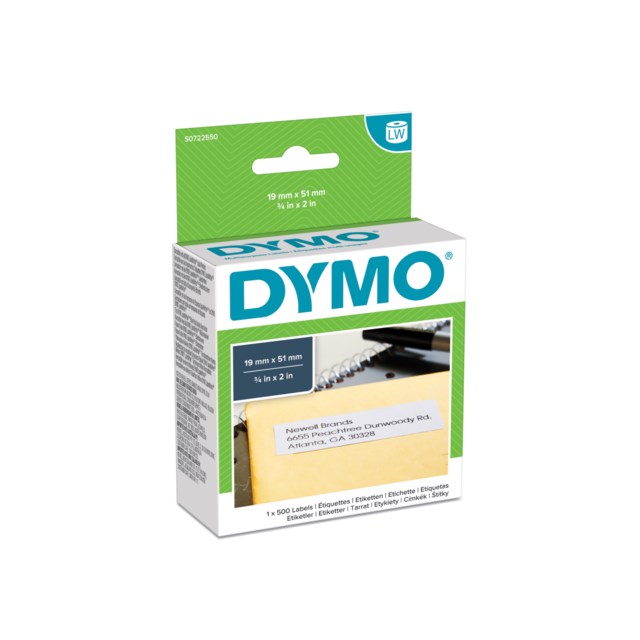 Etikett Dymo LW 19x51 - 51x19mm - 1