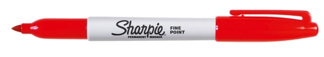 Märkpenna Sharpie Fine röd - 1