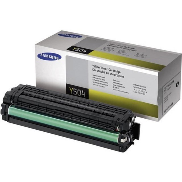 Lasertoner Samsung Y504 CLP-415 gul - 1
