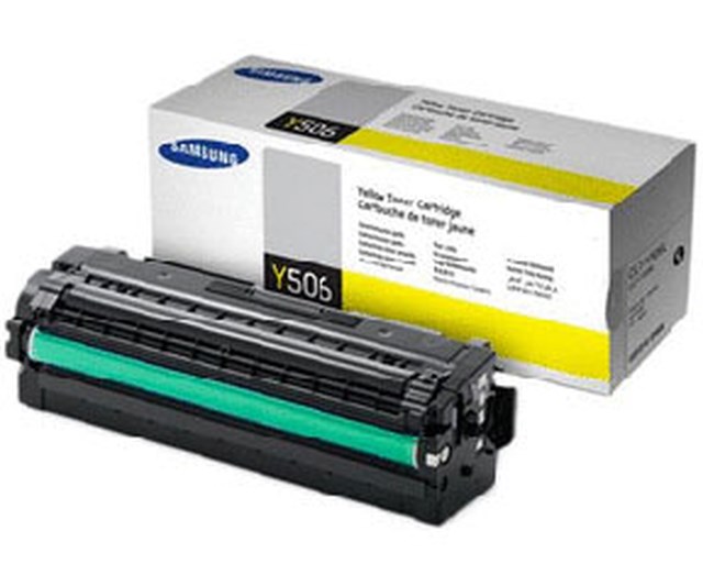Lasertoner Samsung Y506L CLP-680 gul - 1