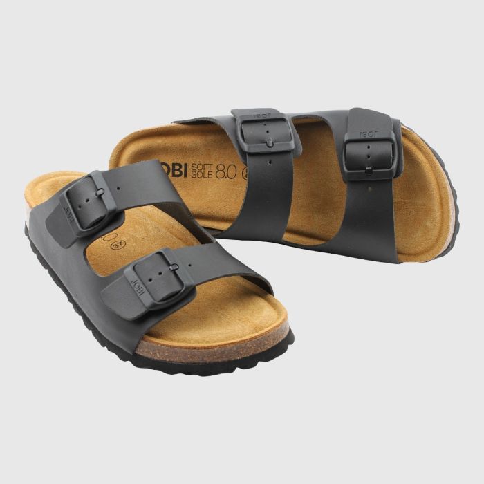 Arbetssandal JOBI Madrid Softsole 8.0, svart, 8 mm dämpning - Kläder, Skydd & Vård - Arbetsskor - Sandaler & Tofflor