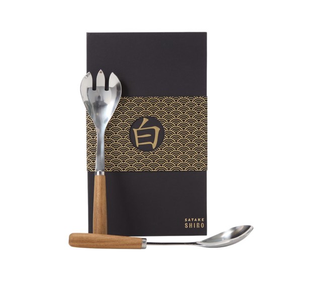 Salladsbestick Satake Shiro - 1