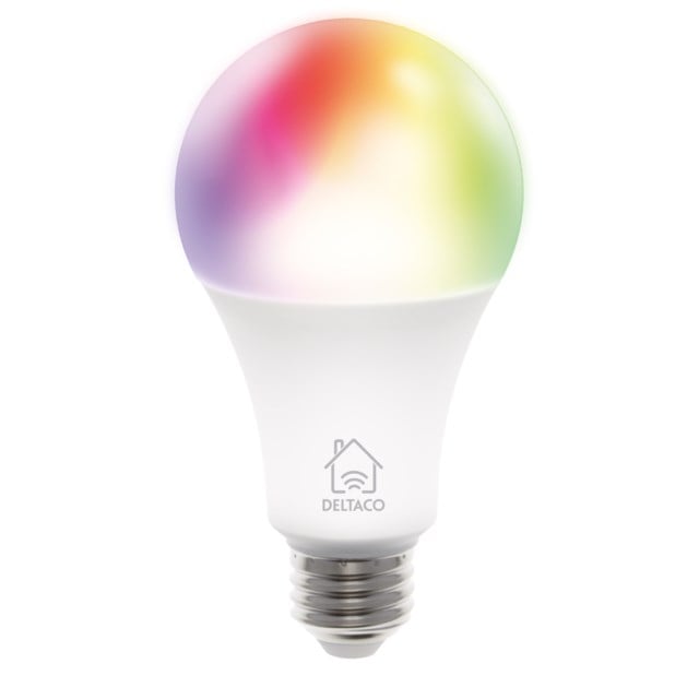 Lampa LED Deltaco Smart Home E27 RGB - E27 - 1