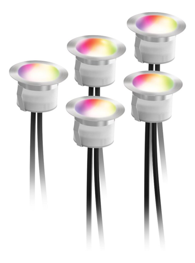 Smart HOME Deckljus Förlängningskit 5 Lampor RGB - 1