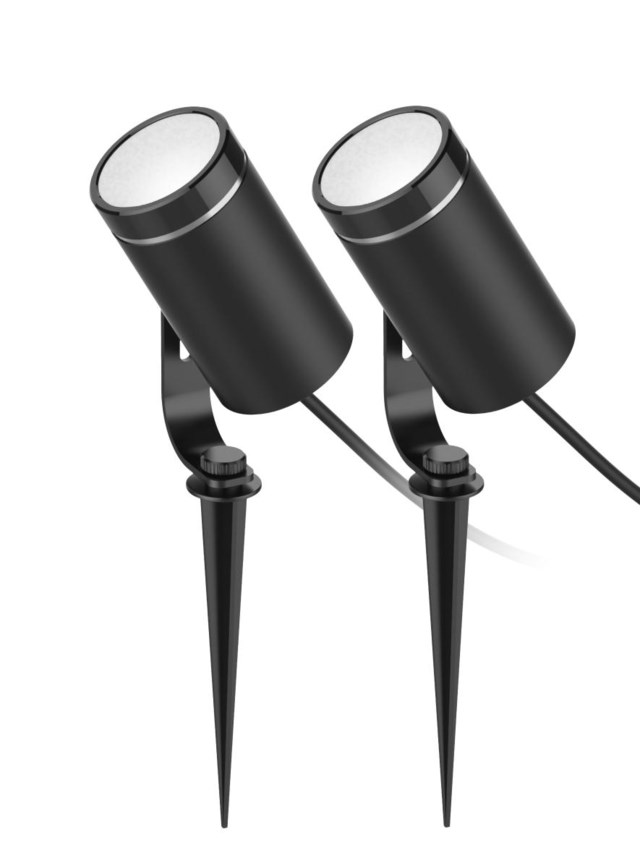 SMART HOME Trädgårdsbelysning 2 Lampor 6W RGB + 2700K - 1