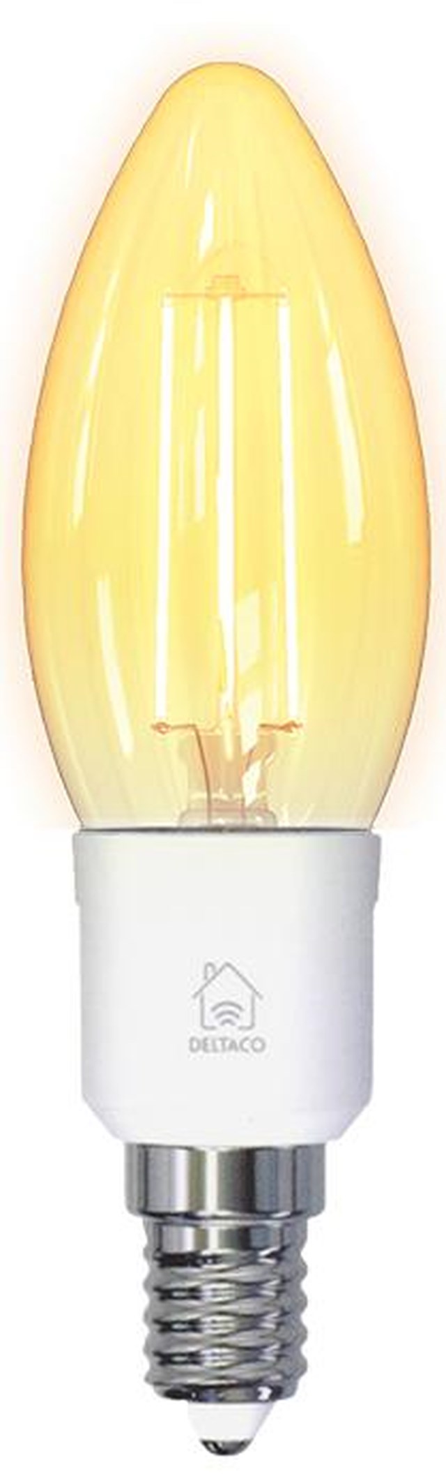 Lampa LED Deltaco Smart Home filament E14 4.5W - 1