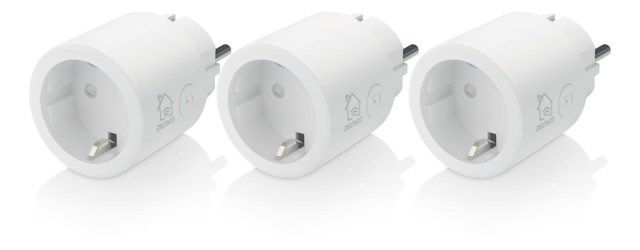 SMART HOME Strömbrytare WiFi 2.4GHz 1xCEE 7/3  3-Pack - 1