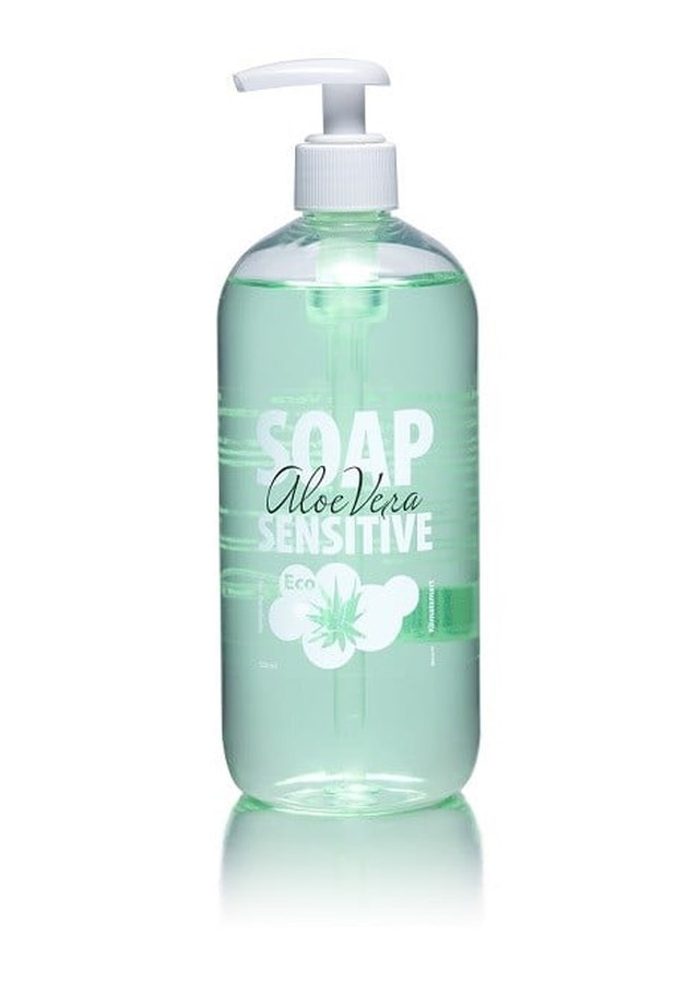 Tvålcreme Soap Sensitive Aloe Vera 500ml - 1