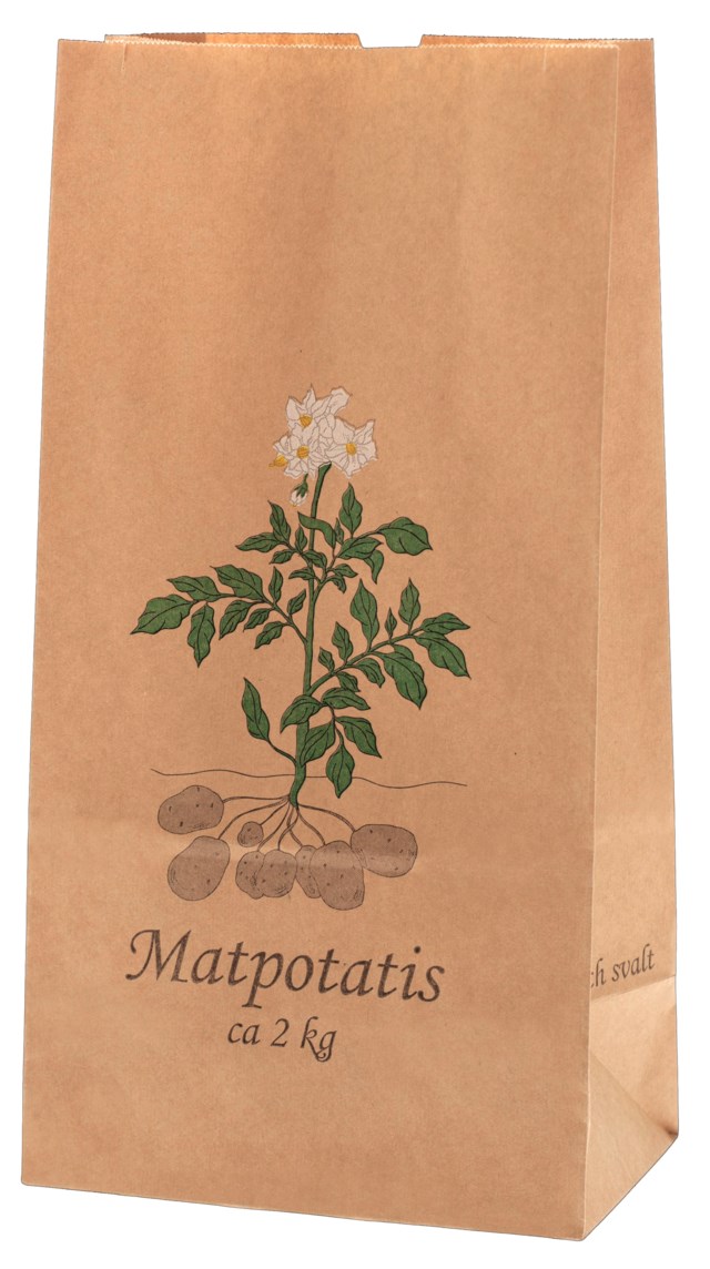 Potatispåse 2 kg 170x105x330 500/fp - 170x105x330mm - 1