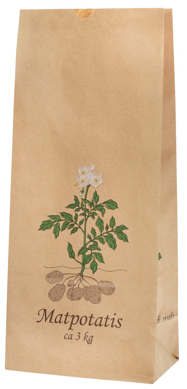 Potatispåse 3 kg 170x105x390 500/fp - 170x105x390mm - 1