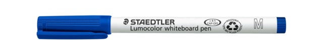 Whiteboardpenna Staedtler Lumocolor blå - 1