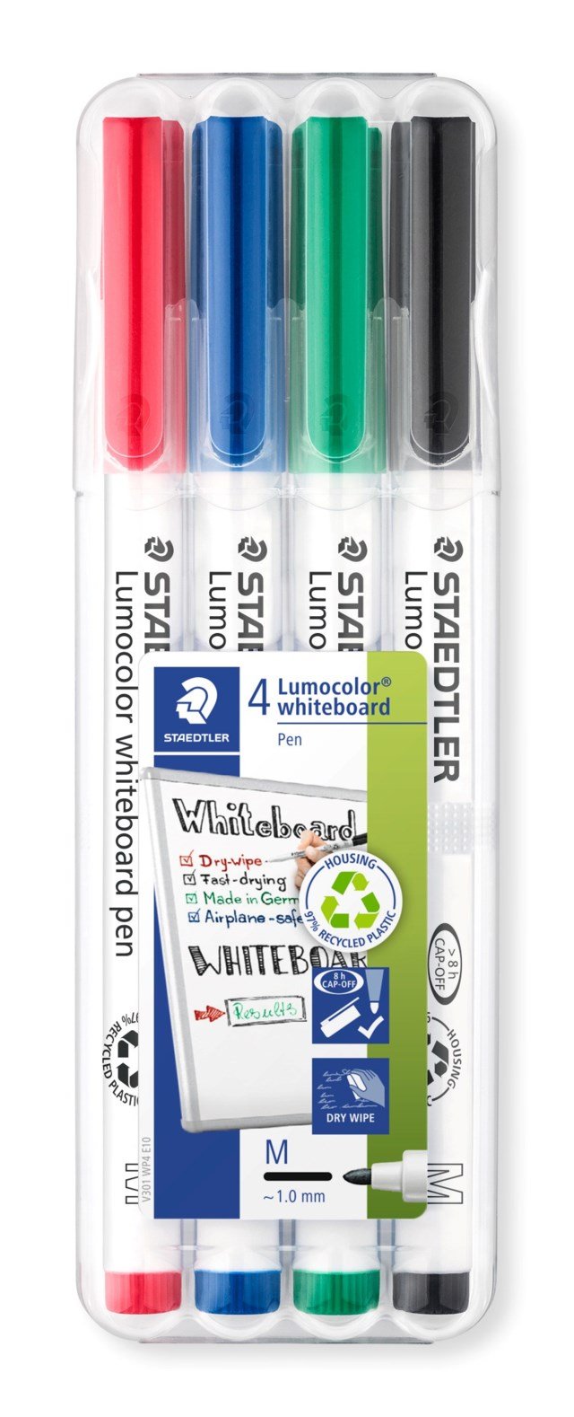 Whiteboardpenna Staedtler Lumocolor 4-set - 1