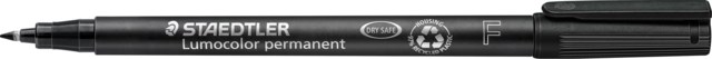 Overheadpenna Staedtler Lumocolor Permanent fin svart - 1