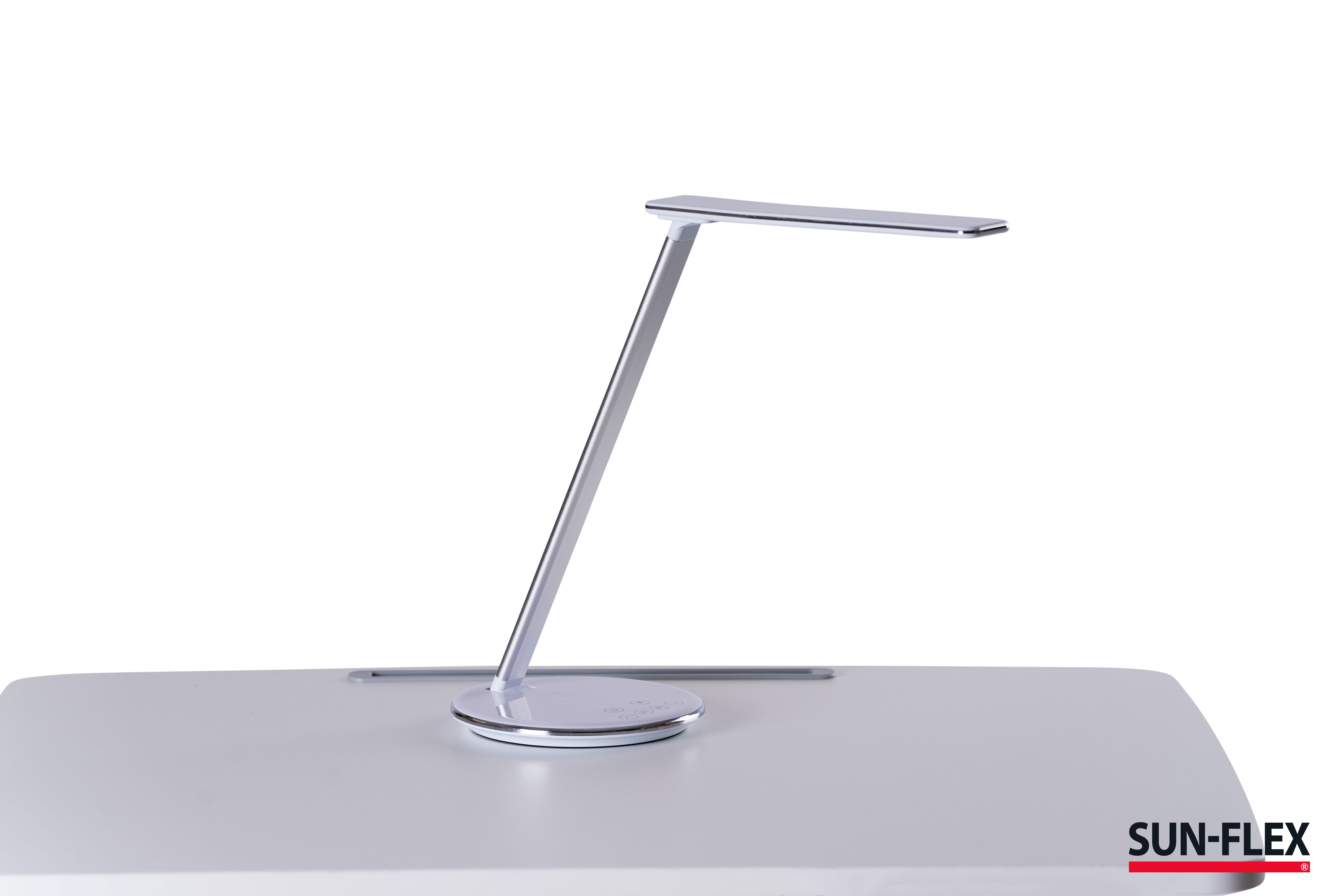 Skrivbordslampa Sun-Flex Qlite, vit, USB och nätadapter - Elektronik & IT - Belysning & El - Skrivbordslampor