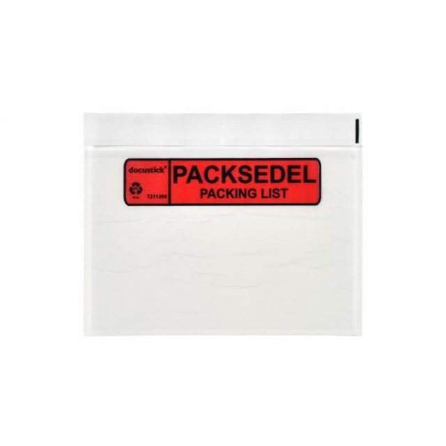 Packsedelskuvert C6 med tryck 100st/fp - 1