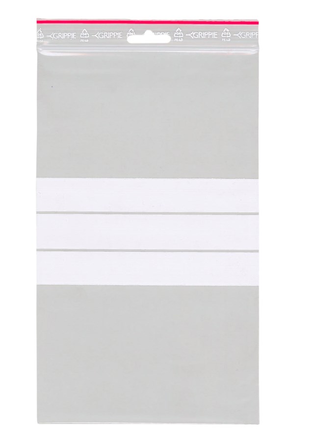 Blixtlåspåse 11-88 150x250x0,09mm m skrivf 1000/fp - 150x250x0,09mm - 1