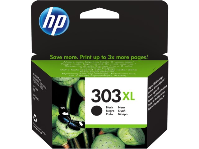 Ink-Jet HP No 303XL svart - 1