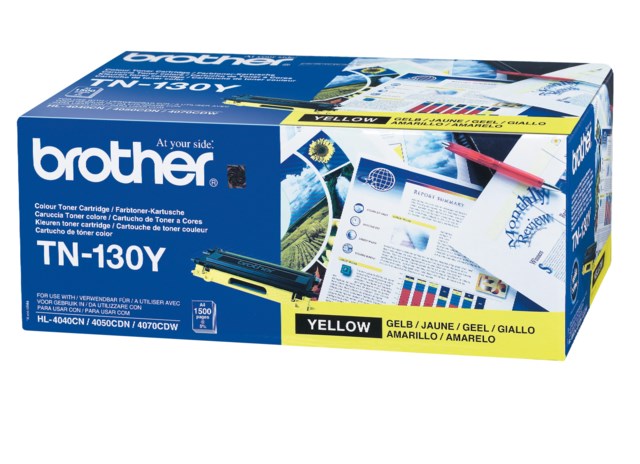 Lasertoner Brother TN-130Y gul - 1