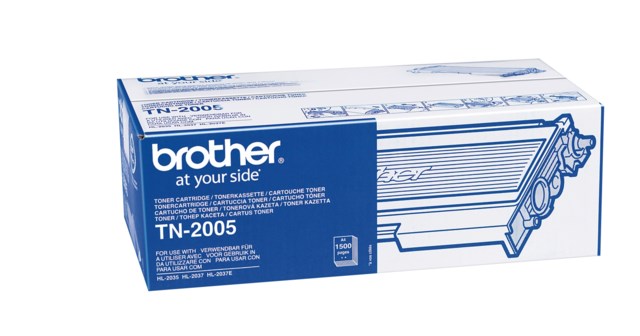 Lasertoner Brother TN-2005 svart - 1