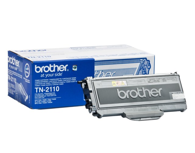Lasertoner Brother TN-2110 svart - 1