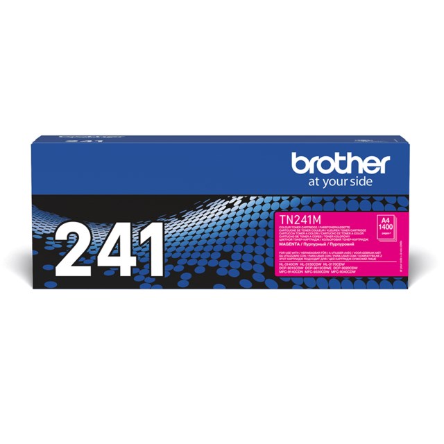 Lasertoner Brother HL-3140/3150/3170 magenta 1400 sidor - 1
