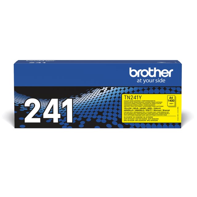 Lasertoner Brother HL-3140/3150/3170 gul 1400 sidor - 1