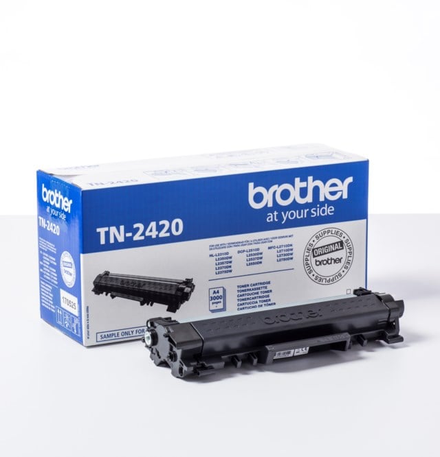 Lasertoner Brother TN-2420 svart - 1