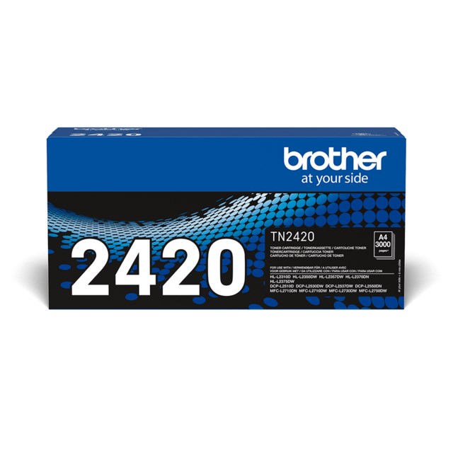 Lasertoner Brother TN-2420 svart - 1