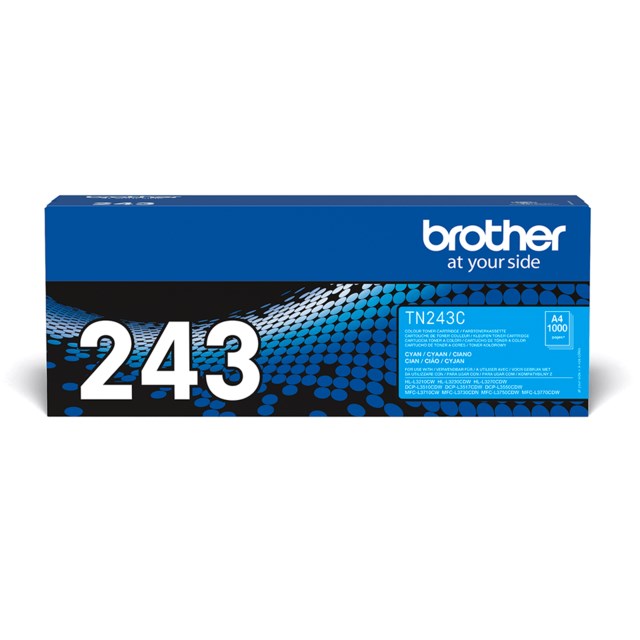 Lasertoner Brother cyan TN-243C - 1