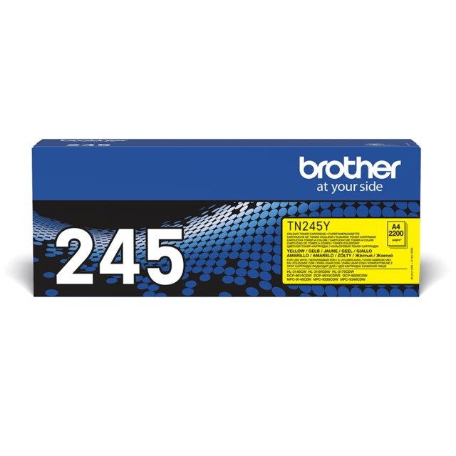 Lasertoner Brother HL-3140/3150/3170 gul 2200 sidor - 1