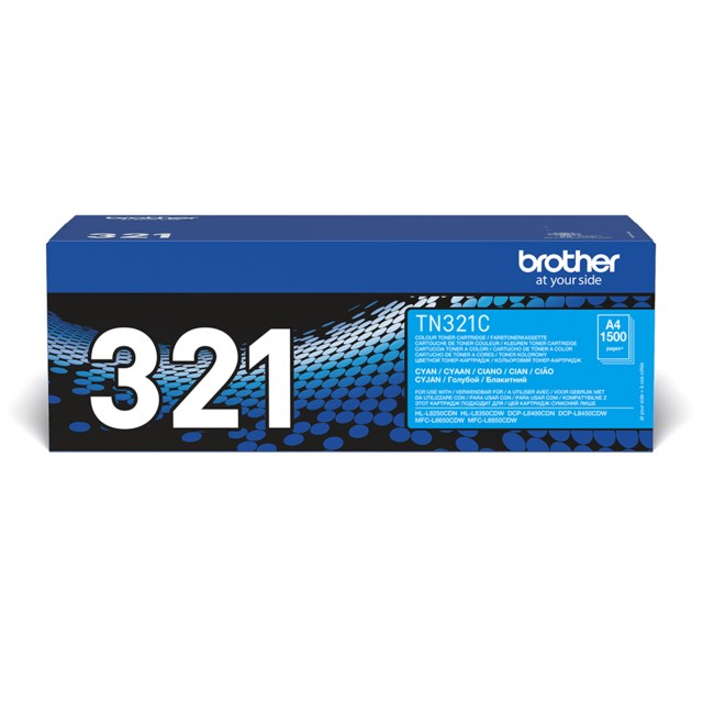 Lasertoner Brother Cyan TN-321C - 1