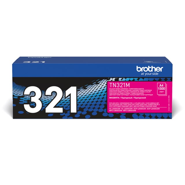 Lasertoner Brother Magneta TN-321M - 1