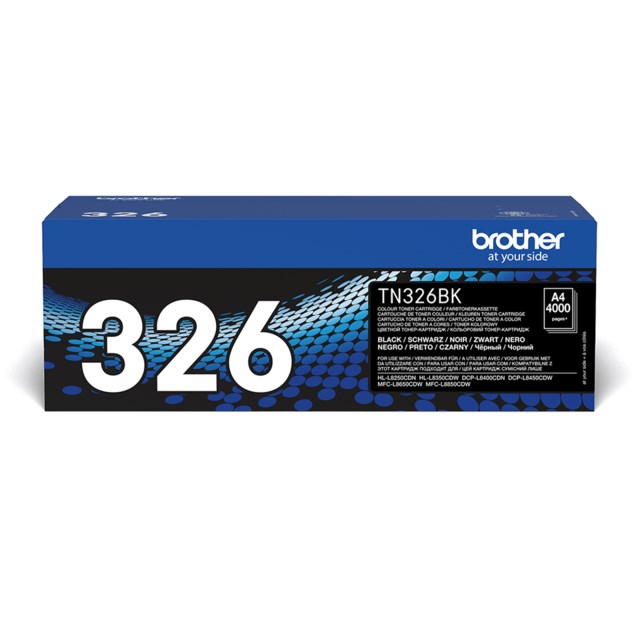 Lasertoner Brother TN-326BK svart - 1