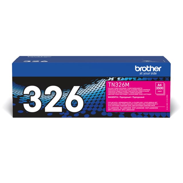 Lasertoner Brother TN-326M magenta - 1