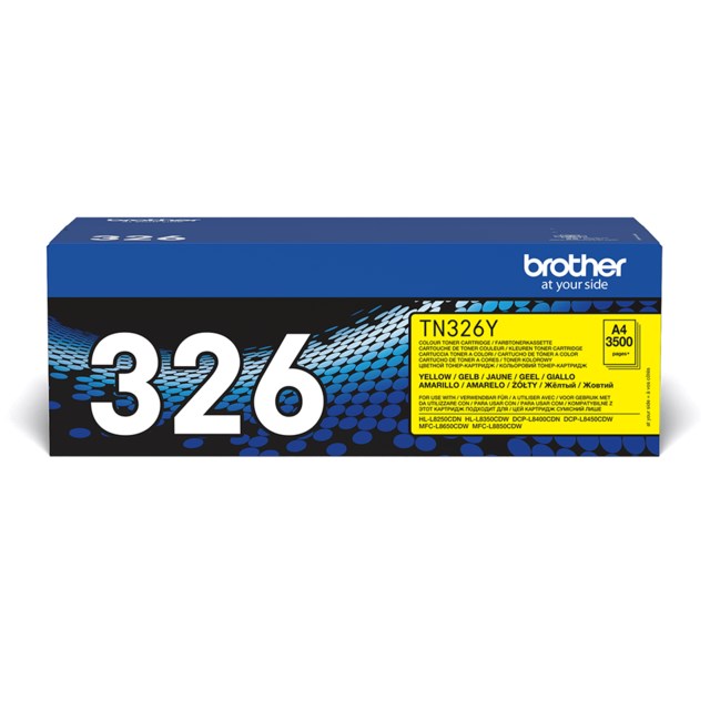 Lasertoner Brother TN-326Y gul - 1