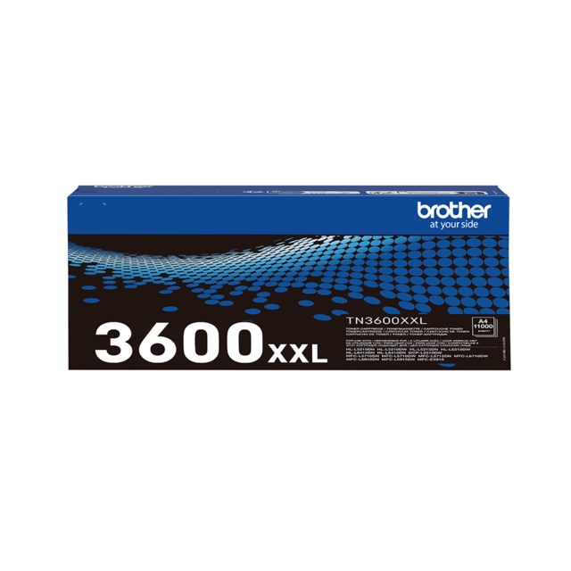 Toner Brother TN3600XXL svart 11000 sidor - 1