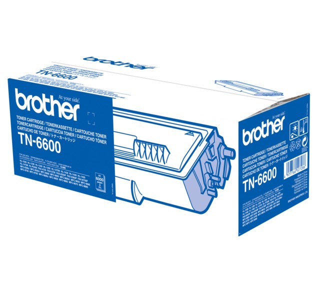 Lasertoner Brother TN-6600 svart - 1